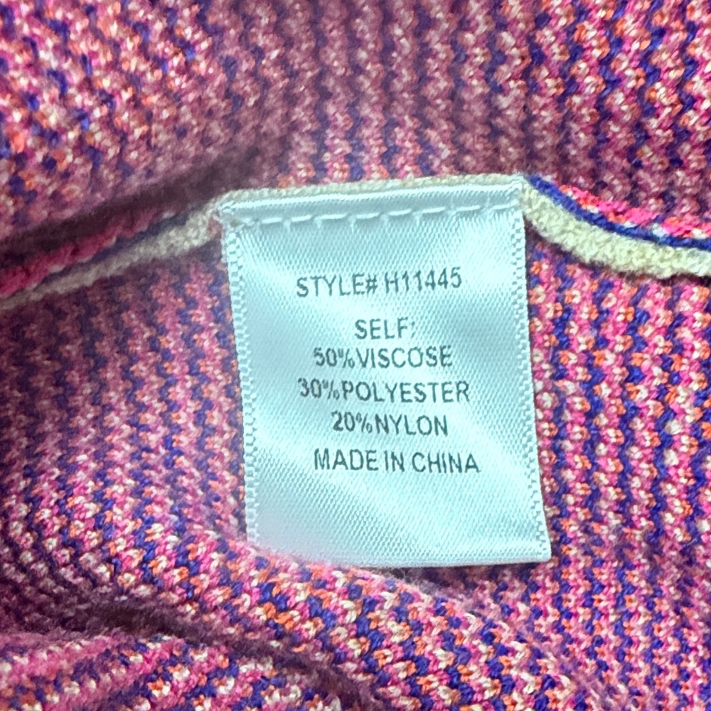 JODIFL Bold Floral Sweater in Pink, Blue, and Orange - Picture 10 of 11
